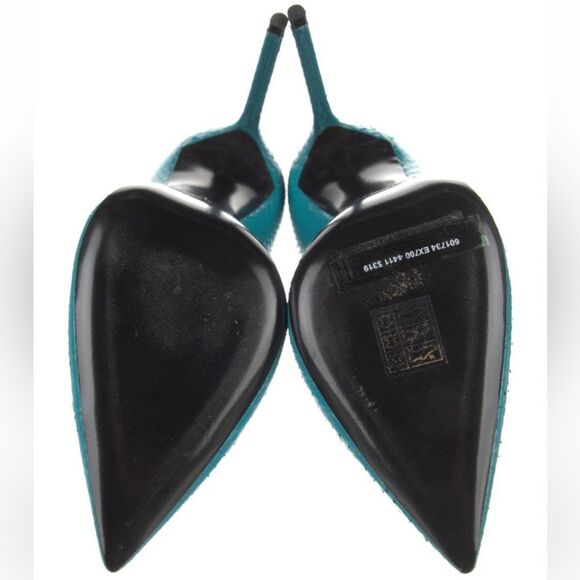 Saint Laurent Python Skin Heels - Picture 5 of 5